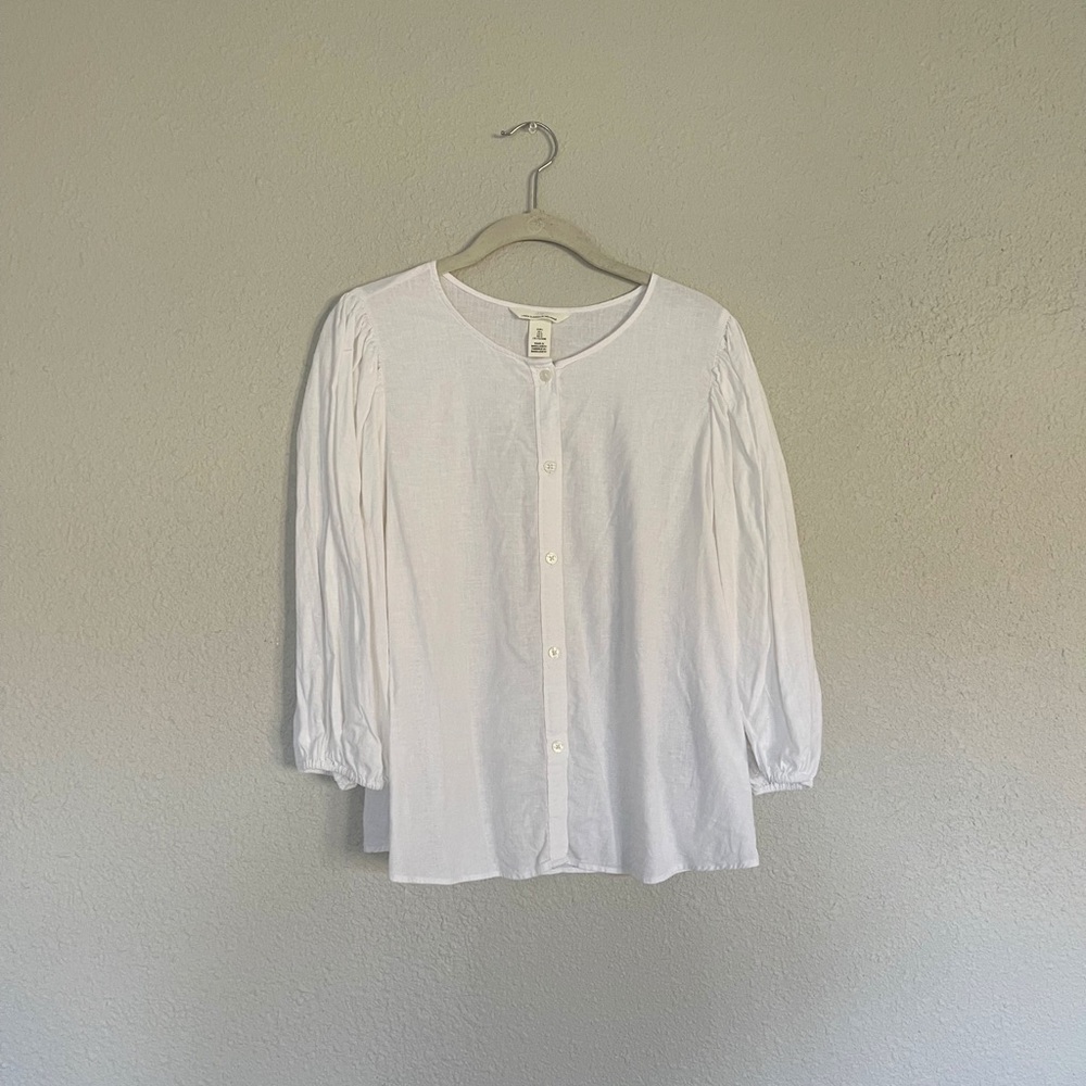 H&M | Linen Blouse